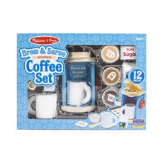 Melissa&Doug 瑪莉莎 玩食趣 膠囊咖啡機組, Multicolor, 1組