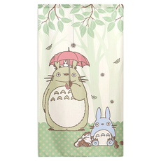 STUDIO GHIBLI 吉卜力 TOTORO 龍貓 門簾 聚酯纖維100% 日本產, 85 x 150cm, 972129