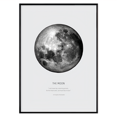 月球嚮往 月亮主題壁畫, 黑色