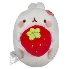 MOLANG 萌浪兔 絨毛娃娃, 16cm, 萌浪小草莓, 1個