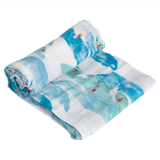 Little Unicorn 純棉紗布巾 多功能紗布巾 一巾多用超方便