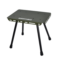 SUnnYHIKE 山客 極黑限定軍風摺疊板凳可變椅墊PRO款 30 x 20x 27cm 739g, 1個, 綠色