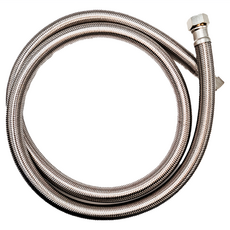 新多多小舖 六分管四分頭鋼絲軟管 四分螺牙內徑1.9公分, 5尺, 1支