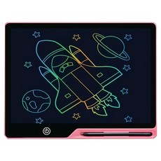 H&R 安室家 兒童畫板/手寫板/電子畫板 13吋(27 x 21 x 1cm), 粉色, RT5-2