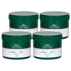 VT COSMETICS 老虎積雪草溫和爽膚棉 BHA成分 雙面設計 清潔毛孔 130ml, 60片, 4罐