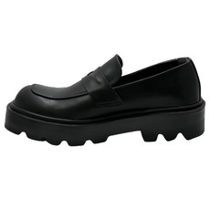 Prettoe 手工增高厚底便士樂福鞋 5公分