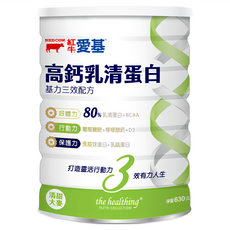 RED COW 紅牛 愛基高鈣乳清蛋白 基力三效配方 清甜大麥口味 630g 1罐