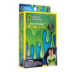NATIONAL GEOGRAPHIC 國家地理 發光史萊姆實驗室, 1盒, 混和顏色