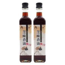 鑫隆 純正芝麻香油, 500ml, 2瓶