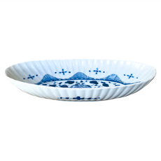 唐草牡丹菊型長皿, 唐草牡丹菊型, 1個