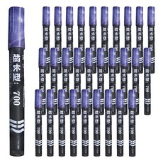 小麥購物 Y691油性簽字筆 10g, 30支, 藍色