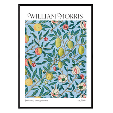 Boluo 菠蘿選畫所 William Morris 石榴掛畫 ca. 1866, 59.4 x 42cm, 黑色