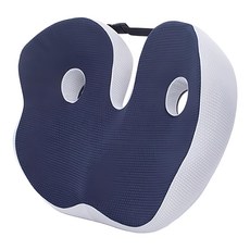 HONDONI 新款7D全包裹式美臀記憶抒壓坐墊 L26-GY, 透氣岩石灰
