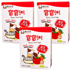 飯友 番茄小牛寶寶粥 純天然/無添加, 150g, 4包, 3盒
