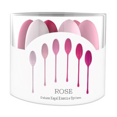 S-HANDE 斯漢德 ROSE 凱格爾訓練 聰明球 凱格爾球 155 x 25mm 30g + 44g + 57g + 69g + 80g + 90g 6入, 370g, 1組