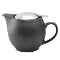 ZERO JAPAN 典藏陶瓷不鏽鋼蓋壺 450cc 日本製造, 水晶銀, 1個