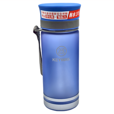 KEYWAY 聯府 水雲彩吸管水壺, 顏色隨機, 430cc, 1個