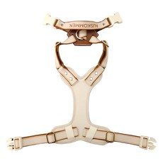 AUSKOMMEN x胸背帶 plus 典藏款, M, 米白, 1入