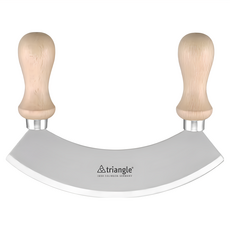 Triangle 三角牌櫸木柄單刃切碎刀 德國製, 14cm, 432111402, 1盒