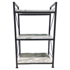 大理石熱壓板三層推車, TDSB433177MA, 3層