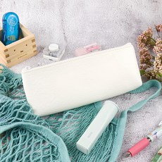 conifer 綠的事務 慢遊篇章 微醺系列 大筆袋/鉛筆盒/文具袋, 10個, 醇厚白