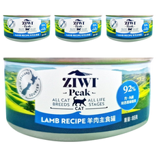 ZIWI 巔峰 貓咪主食罐, 羊肉, 85g, 4罐