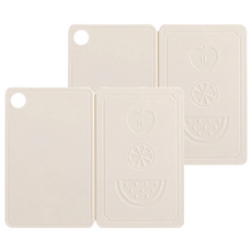 FaSoLa 多功能可摺疊砧板 一體成型, 白色, 19.7 x 12.3 x 0.8cm, 1組