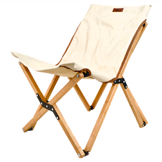 Wild Land 秋野地 便攜式竹骨躺椅 4.5kg, WL102, 1個