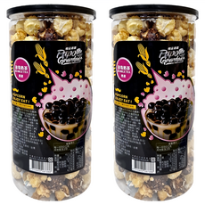 POPCORn 帕波爺爺 爆米花 珍珠奶茶 200g, 2罐