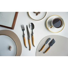 Jeanneron Laguiol 餐具套裝 1 大理石棕色 1套 餐叉 餐刀 湯匙, 餐叉, 餐刀, 湯匙