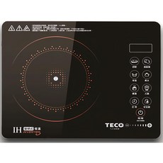 TECO 東元 超靜音薄型感溫電磁爐 yj1324cb, 1入