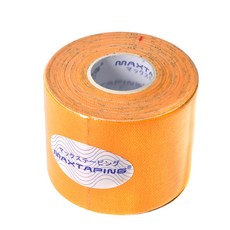 LP SUPPORT maxtaping肌效能貼布 tm702w 黃色, 6入, 1盒