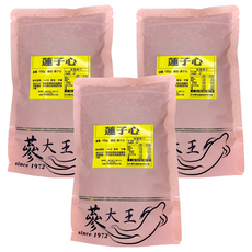 蔘大王 蓮子心 150g, 無咖啡因, 清爽退火, 四季皆宜, 3包, 1入