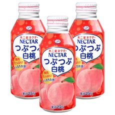 FUJIYA 不二家 Nectar 白桃果汁飲 含25%果汁, 358ml, 3瓶