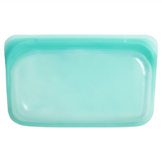 stasher 長形矽膠密封袋, Pinch locTM 專利封口設計, 可重複使用, 耐高溫, 19.05 x 11.43 x 2.54cm, 1個, 1入