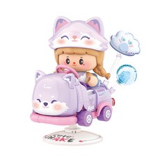 LoZ 微型積木狐狸搖搖車 4305, 紫色, 1盒