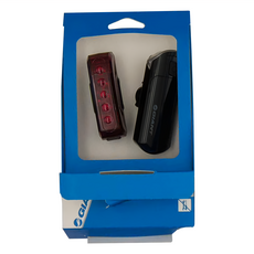 GIANT 捷安特 前後燈組 NUMEN COMBO 4 Set, 黑色, 1組