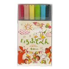 KOKUYO 水性彩繪毛筆 書寫流暢 6色/12色/24色, 1盒