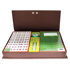 金賭王加重34M麻將, 1盒, White, Red, Green