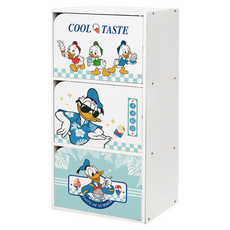 收納王妃 3層櫃 經典款, 迪士尼唐老鴨