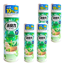 ST 雞仔牌 消臭力 馬桶瞬間消臭力 蘋果薄荷, 365ml, 5瓶