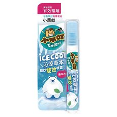 小不叮 沁涼草本驅蚊雙效噴霧, 有機認證精油, 360度倒著噴, 不含DEET, 無添加人工香料及色素, 10ml, 5瓶