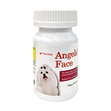 沛比 Angel's Face 淚痕口服粉 犬貓適用 AF-001 30g, 維護眼睛健康, 維生素A + 維生素C, 1瓶, 皮毛美白亮麗