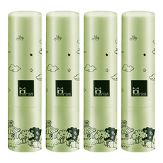 MOMUS 潤唇修護素+Plus 滋潤舒緩修護 改善唇部乾粗糙 抗老化修護 質地清爽不黏膩, 綠茶, 3.5g, 4支