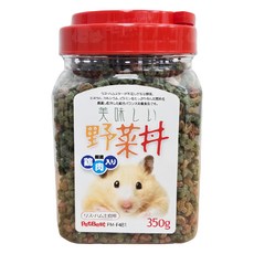 PetBest 倉鼠の炙燒主食 雞肉 + 蔬菜 紅色, 350g, 1罐