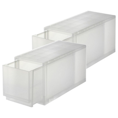 MUJI 無印良品 PP追加用收納盒, 2個