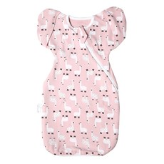 Mang Mang 小鹿蔓蔓 Bedtime嬰兒包巾 新生兒至12個月適用 95%棉彈性透氣 可拆袖