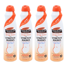 PALMER'S 帕瑪氏 撫紋按摩瞬透噴霧水乳, 輕盈水感, 淡化妊娠紋, 200g, 4瓶