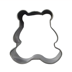 PEARL LIFE 珍珠金屬 不銹鋼造型餅模 D-3465 50 x 47mm, 小熊, 1個