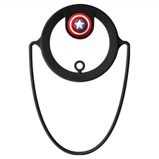 Bone 蹦克 環保杯綁 120 x 10 x 180mm 17g, 美國隊長, 1個